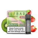 10x Elf Bar ELFA - Strawberry Kiwi Prefilled Pod 2x2ml...