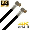 TV Antennenkabel Koaxkabel RG6 Winkel Kupplung / Winkel Kupplung1-50 Meter 135dB HD 4K 8k HQ 7mm