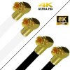 Satkabel Antennenkabel Koaxkabel RG6 Gold Edition Winkel / Winkel 1-50 Meter 135dB HD 4K 8k HQ 7mm