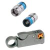 F-Stecker 7mm Cabelcon F-6-TD Self Install 5.1 Nitin + Megasat Coax Profi Kabelabisolierer