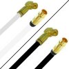 TV Antennenkabel Koaxkabel RG6 Winkel Gold Kupplung / Gerade Gold Stecker 1-50 Meter 135dB HD 4K 8k HQ 7mm