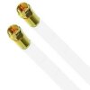 Lokmann Premium Satkabel Antennenkabel Koaxkabel RG6 Gold Edition Gerade / Gerade 135dB HD 4K 8k HQ 8mm 12 Meter