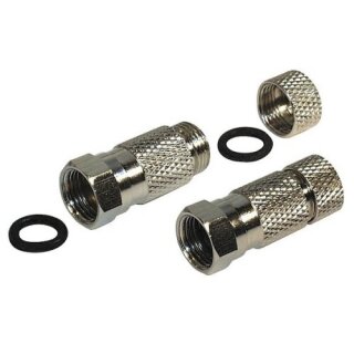 F-Stecker 7mm Wasserdicht HQ Qualität