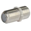 F-Stecker 7mm Wasserdicht HQ High Quality ClassA + F-Verbinder Sat Kupplung Buchse / Buchse