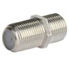 F-Stecker 7mm Wasserdicht HQ High Quality ClassA + F-Verbinder Sat Kupplung Buchse / Buchse 4x F-Stecker 2x Verbinder