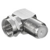 F-Winkelstecker 90° Stecker / Buchse F-Adapter F-Stecker F-Buchse TV HQ Qualität 65x Stück