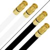 Fritz!Box Cable Vodafone Kabelanschluss Anschlusskabel HD 4K 8k F-Quick Kompressionsstecker Gold HQ Qualität