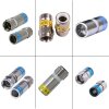 Cabelcon F-Stecker Kompressionsstecker Wasserdicht 7mm 4K 8K HQ Qualität