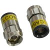 Cabelcon F-Stecker Kompressionsstecker Wasserdicht 7mm 4K 8K HQ Qualität F-56 4.9 Self Install Nitin 8x Stück