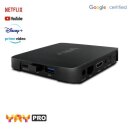 VU+ YAY GO PRO Android TV HIGH-END 4K UHD Streaming Box...