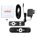 VU+ YAY GO PRO Android TV HIGH-END 4K UHD Streaming Box Android 10.0 und Chromecast integriert