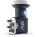 DUR-line Blue ECO Quattro LNB 0.1dB 4K 8K LTE DECT Unterdrückung