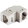 Keystone RJ45 LAN Verbinder CAT 6a Winkel STP