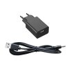 Edision Netzteil 2in1 USB Typ 5V 1.0A 2pin EU