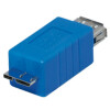 USB 3.0 Adapter Typ A Buchse auf Micro B Stecker 3x Stück