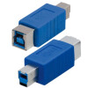 USB 3.0 Adapter Typ B Stecker auf Typ B Buchse 10x Stück