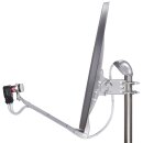 DUR-Line Select 90cm Alu Sat Antenne Spiegel Anthrazit