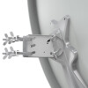 DUR-line Select 80cm Alu Sat Antenne + DUR-line MB6-QS Monoblock Quad LNB 6 grad Astra / Hotbird