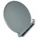 Gibertini SE 85 cm Alu Sat Antenne + 3x Quttro LNB + EMP 13/4 ProfiLine Multischalter