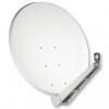 Gibertini SE 85 cm Alu Sat Antenne + 3x Quttro LNB + EMP 13/4 ProfiLine Multischalter Anthrazit