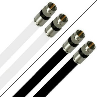 Fritz!Box Cable Vodafone Kabelanschluss Anschlusskabel High Quality Silber 4K 8K HD Wasserdicht Schwarz 14 Meter