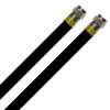 Cabelcon F-6-TD 4.9 Satkabel Antennenkabel 135dB HD 4K 8k HQ 7mm Schwarz 4 Meter