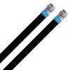 Fritz!Box Cable Vodafone Kabelanschluss Anschlusskabel Cabelcon F-6-TD 5.1 4K 8K HD Schwarz 7 Meter