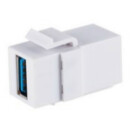 Keystone USB-A Keystone Verbinder 3.0 5Gbps Winkel...