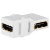 Keystone HDMI-A Verbinder 18Gbps Winkel Werkzeuglos Montage