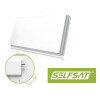 SelfSat Flachantenne H30D2 Twin Antenne HD-Ready inkl. Fensterhalterung