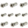 10x F-Stecker 7,4mm Breite Mutter HQ Qualität