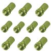 10x F-Stecker 8,2mm vergoldet HQ Qualität