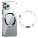 Wireless Charging Qi Magnetischer Metall Ring Silber für...