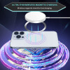 Wireless Charging Qi Magnetischer Metall Ring Silber für iPhone / Samsung / Huawei / Xiaomi