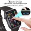 Apple Watch Displayschutz Protector 3D Panzerfolie für Apple Watch 7 41mm 4x Stück