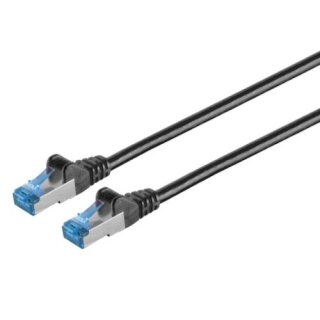 LAN Kabel RJ45 Netzwerkkabel Patchkabel CAT 6a Schwarz 3 Meter