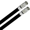 Deluxe Premium Anschlusskabel für FRITZ!Box 6690 Cable Router 8k F-Quick Kompressionsstecker Silber HQ Qualität