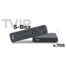 TVIP S-Box v.705 IR 4K UHD Android 11 IP-Receiver HDR, Dual-WiFi, LAN, HDMI, USB, MicroSD