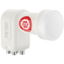 DUR-line Ultra Quad white LNB 0.1dB 4K 8K LTE DECT Unterdrückung