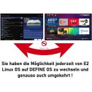 Octagon SF8008 Supreme UHD 4K PVR H.265 E2 Linux Dual WiFi DVB-S2X & T2C Combo Receiver Ohne Festplatte