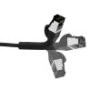 LAN Kabel RJ45 Netzwerkkabel Patchkabel CAT 8.1 schwarz mit flexiblem Stecker 1 Meter