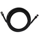 LAN Kabel RJ45 Netzwerkkabel Patchkabel CAT 8.1 schwarz mit flexiblem Stecker 2 Meter