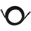 LAN Kabel RJ45 Netzwerkkabel Patchkabel CAT 8.1 schwarz mit flexiblem Stecker 3 Meter