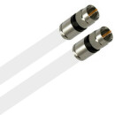 FRITZ!Box 6591 Cable Router Deluxe Premium Anschlusskabel 8k F-Kompressionsstecker Silber HQ Qualität