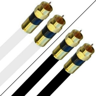 FRITZ!Box 6591 Cable Router Deluxe Premium Anschlusskabel 8k F-Kompressionsstecker Gold HQ Qualität