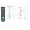 Ersatz Fernbedienung 2in1 VU+ + Alle TOSHIBA TV Fernseher