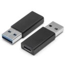 USB 3.0 Adapter Typ C Buchse auf USB 3.0 Typ A Stecker 1x...