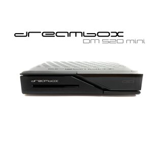 Dreambox DM520 mini HD 1x DVB-S2 Tuner PVR ready Full HD 1080p H.265 Linux Receiver