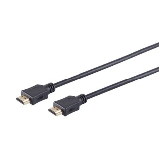 High Speed HDMI Kabel 4K UHD Eco vergoldet  schwarz 1,5 Meter