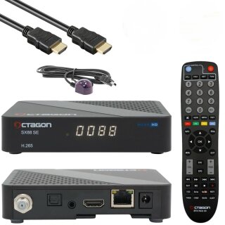 OCTAGON SX88 SE WL V2 HD H.265 S2+IP Receiver